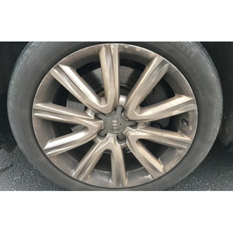 Wheels & tyres before cleaning